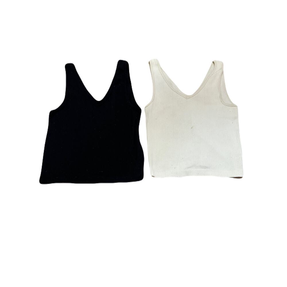 Gypsy & Jade black and white tank top set